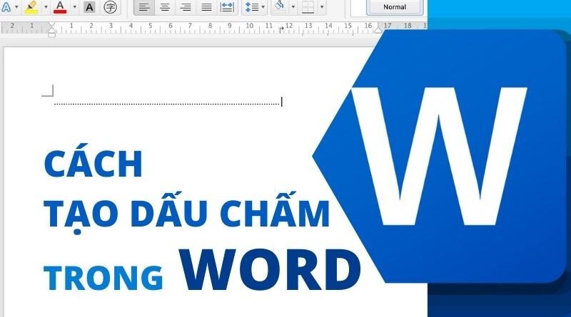 Hướng dẫn cách tạo dấu chấm trong Word cực nhanh