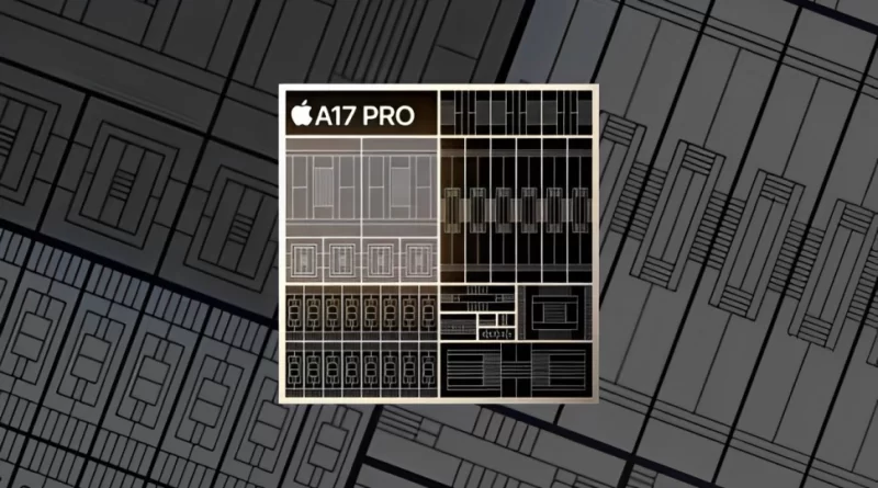 Apple A17 Pro sản xuất trên tiến trình 3nm.  