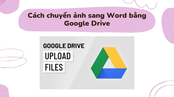 cách tải dữ liệu lên google drive