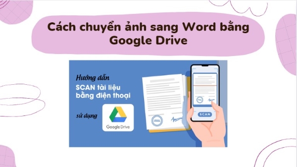 scan bằng google drive