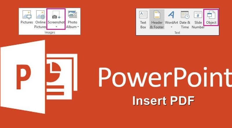 Chèn PDF vào PowerPoint