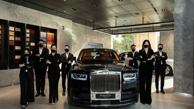 đại lý rolls royce tại việt 