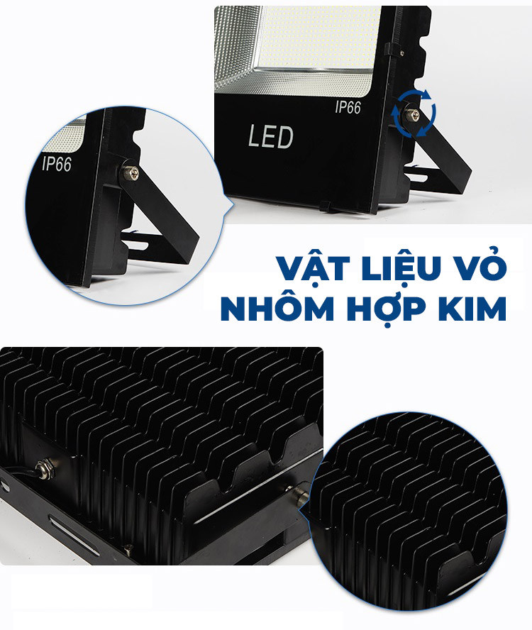 Đèn LED 50W dễ dàng lắp đặt và bảo trì