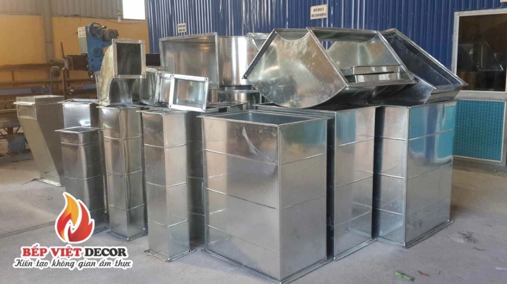 Ống hút khói BBQ trong nhà bếp