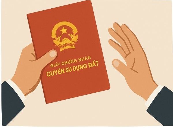 một người giữ toàn bộ giấy tờ nhà đất